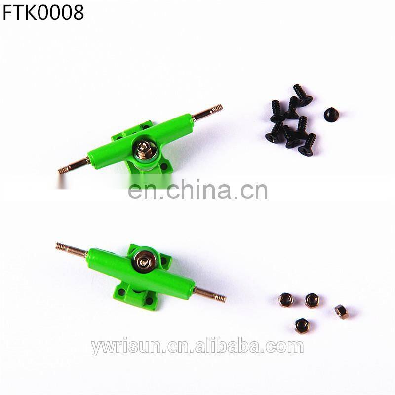 2017 Wholesale Multi Colors Finger Skateboard 29mm and 32mm Zinc Alloy Fingerboard Trucks