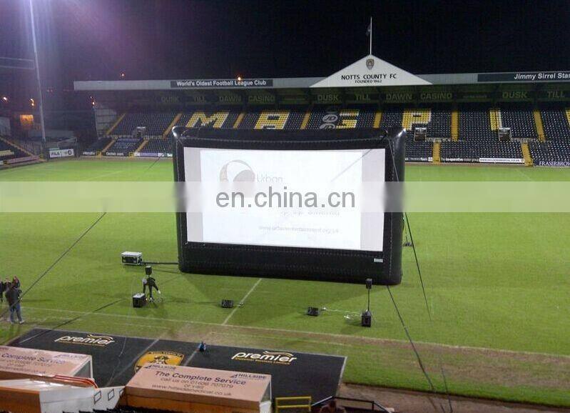 Outdoor inflatable giant screen home use big air cinema for families time
