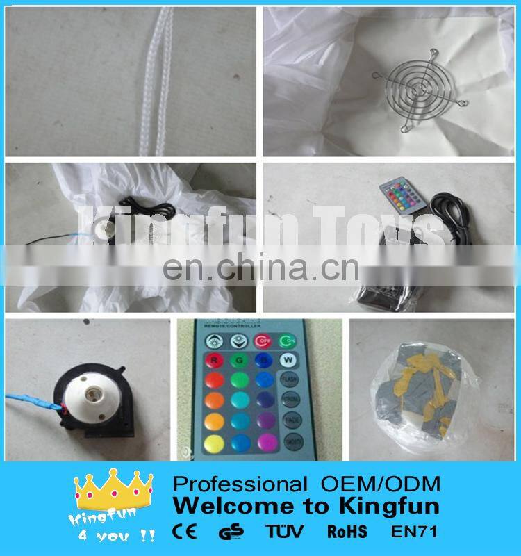 Customized colorful haing new year deractive led star