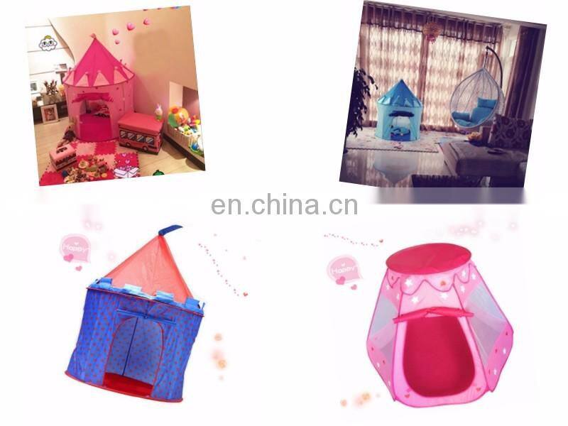 Girls Princess Large Kids Play Outdoor/Indoor Castle Design Round Shape Kid Play Tent,House Tent Princess Castle Play Tent