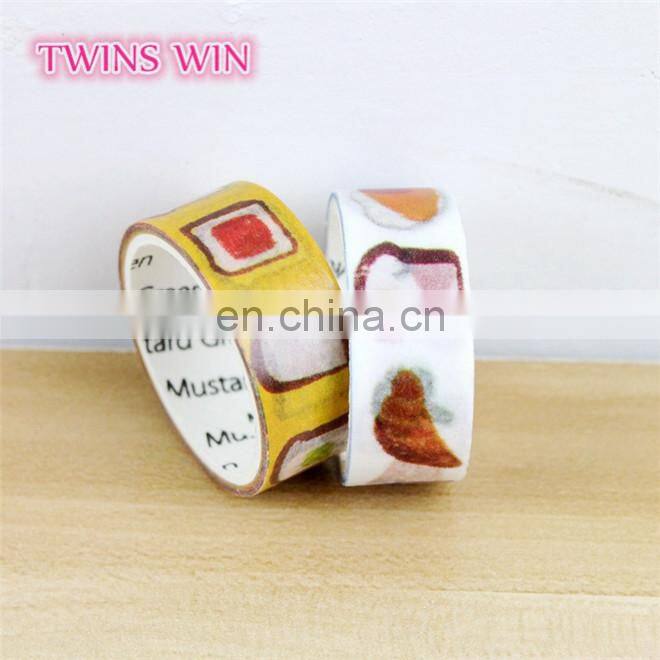 China supplier 2018 Best sell logo printed single side kraft paper self adhesive waterproof tape