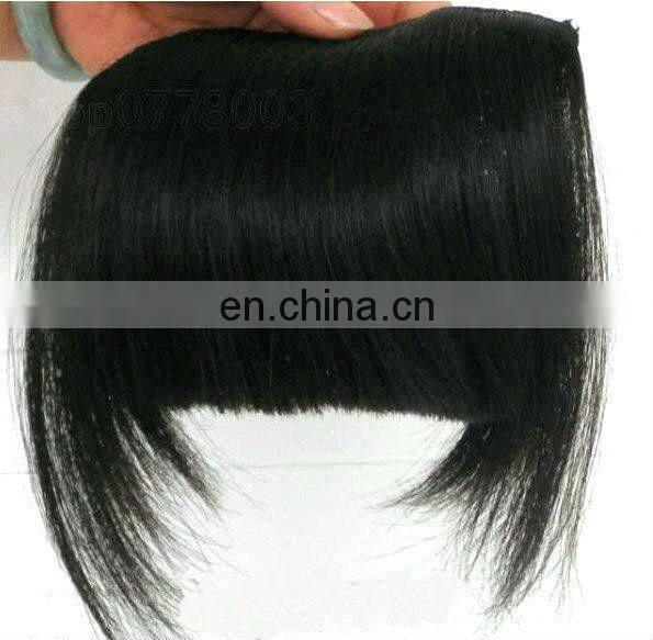 Virgin Remy Hairpiece Fringe Hair Bangs