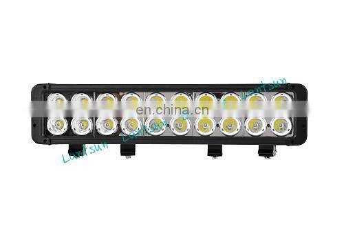 New cr ee 12v 4x4 atv double row led light bar high power car led lamp