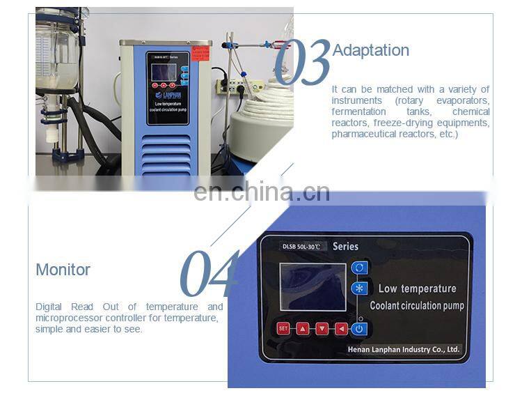 Laboratory Low Temp Cooling Liquid 50L Circulation Coolant Pump
