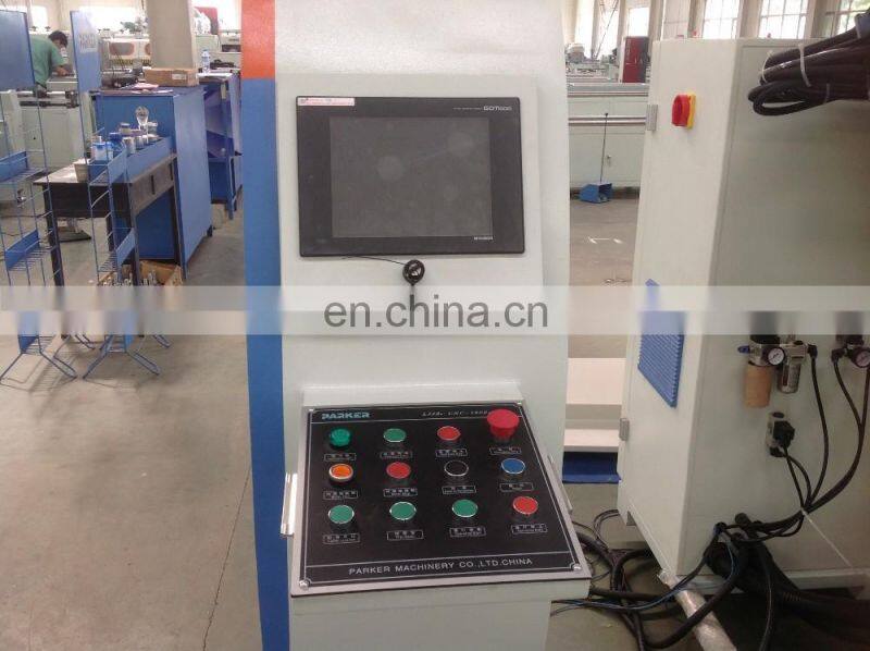 CNC Aluminium window corner forming machine window making four head corner crimping machine