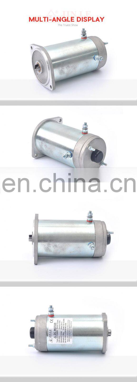 Forklift Permanent Magnet Motor 24 Volts DC