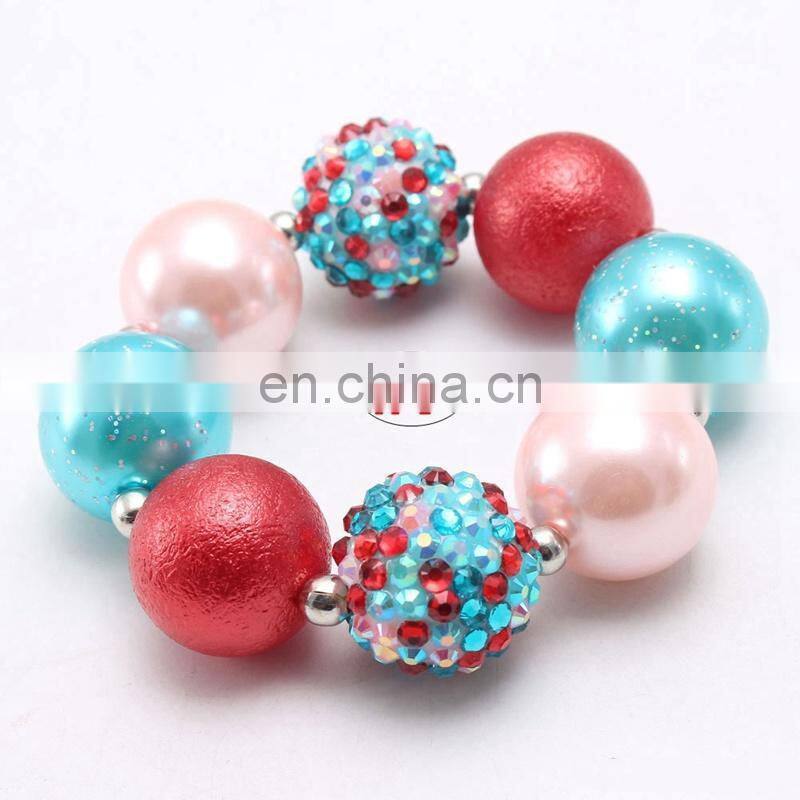 Girl Chunky Bracelet Kids boutique bracelet Halloween Christmas birthday gift 7styles