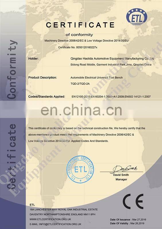 Alternator Starter Test Bench