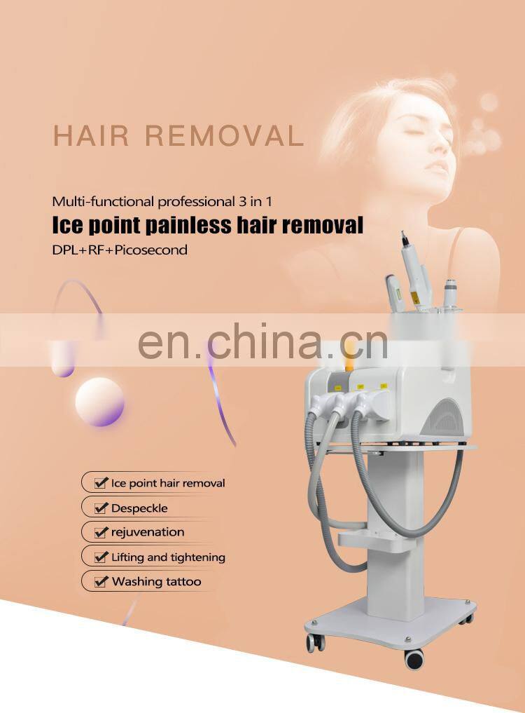 picosecond nd yag long pulse laser permanent hair removal machine portable