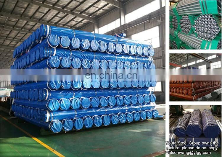 Mild Carbon Steel 48.3mm , 1 1/2 inch, 1.5 inch Galvanized Pipe from Youfa Factory