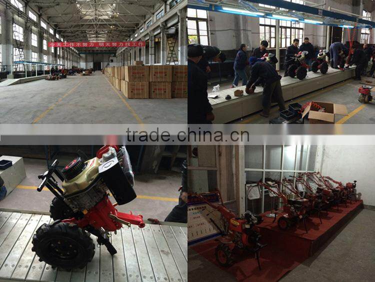2014 Hot Sale ISO9001 5HP Cheap Price Gasoline Garden Tiller For Agricultural Machinery
