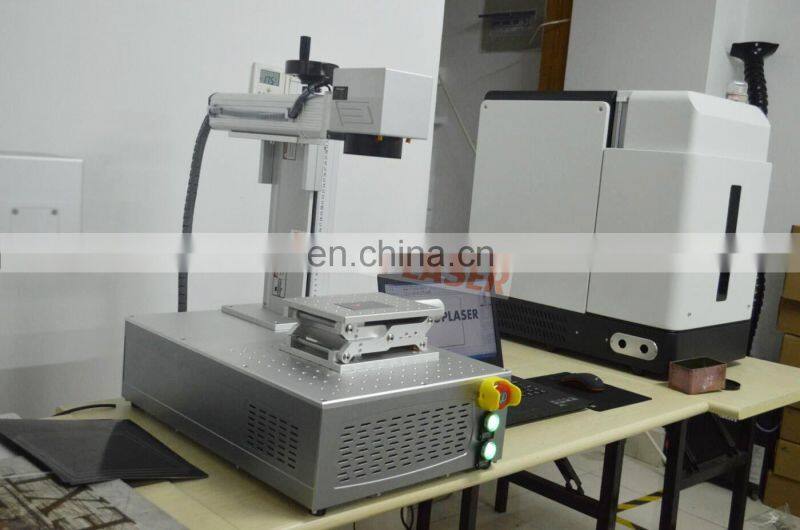 20W 30W 60W 100W JPT Raycus Max Mopa Color Fiber Laser Marking Machine Price for Stainless steel