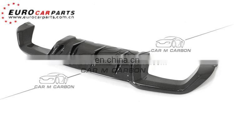 F87 M2 diffuser fit for M series F87 2015-2018y carbon fiber material M2 rear diffuser
