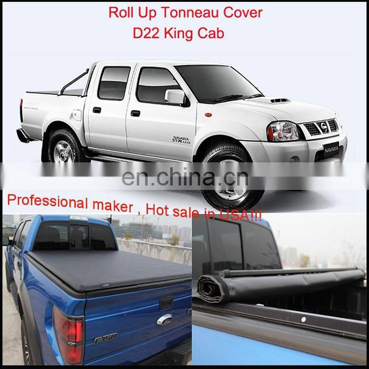 for D22 King Cab pickup 4x4 truck bed accessories Waterproof truck bed cover