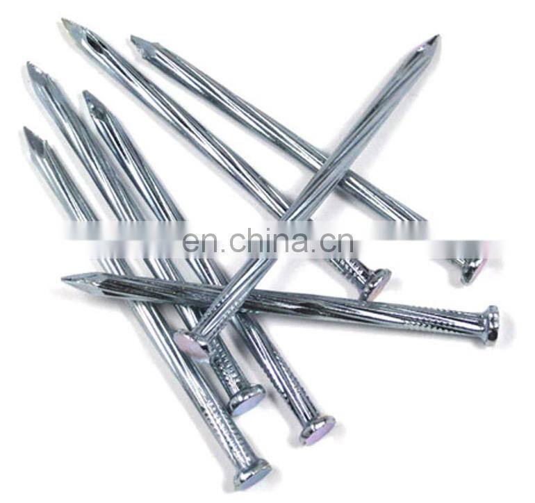 Twist shank Galvanized concrete nails