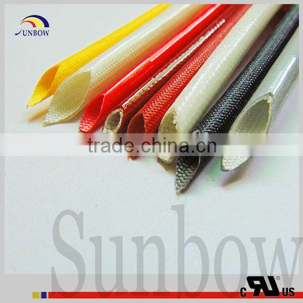 1500V Flexible silicone Glassfiber insulation sleeving For electrical components #SB-SGS-15