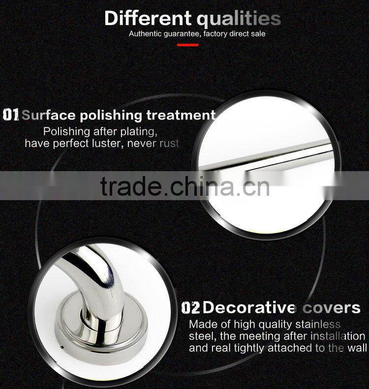WESDA Toilet safety handrail,bathroom handicap stainless steel grab bar