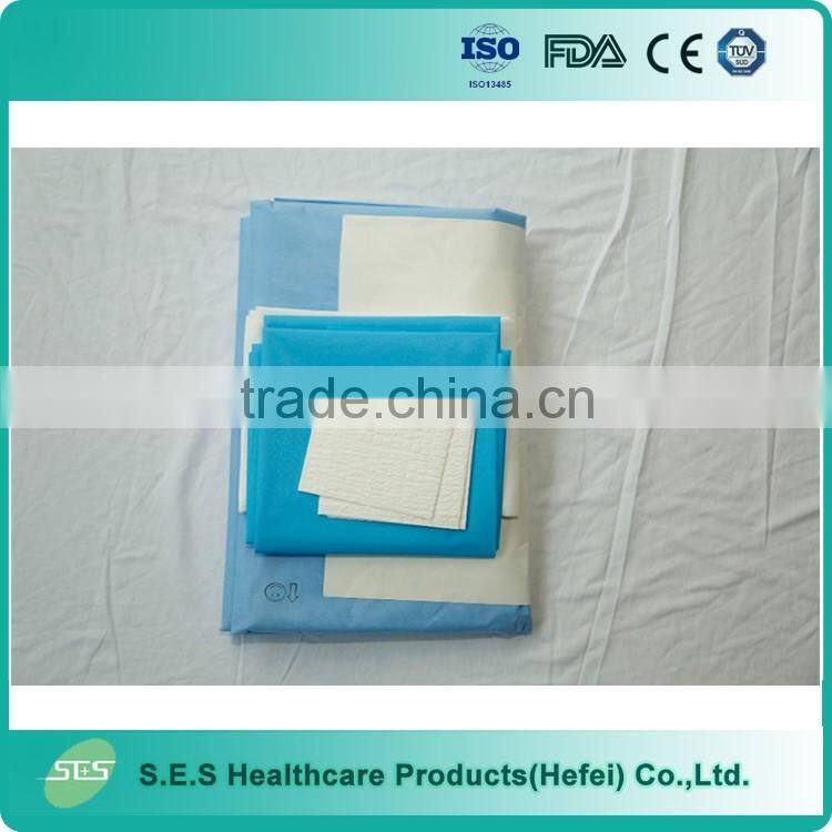 Disposable Caesarean Drape Pack Caesarean Kit with EO Sterile