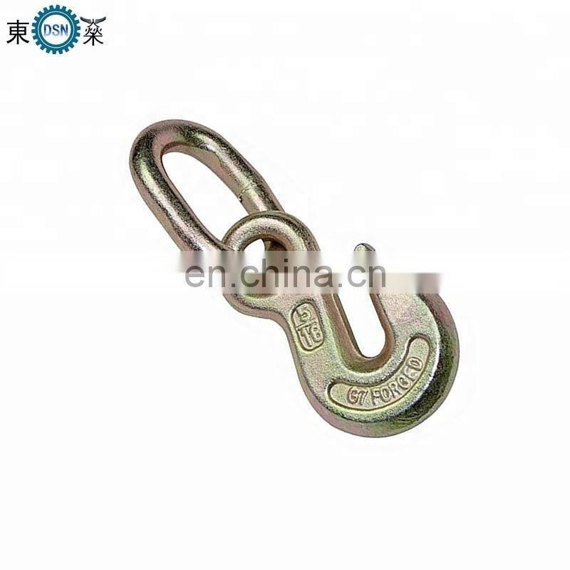Wholesale and Customized High Strength Forging Alloy Steel Galvanized Industrial Eye Grab Hook