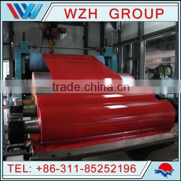 Ppgi galvanazed cold rolled prepainting coils/matte painted galvanazed with protective pvc film