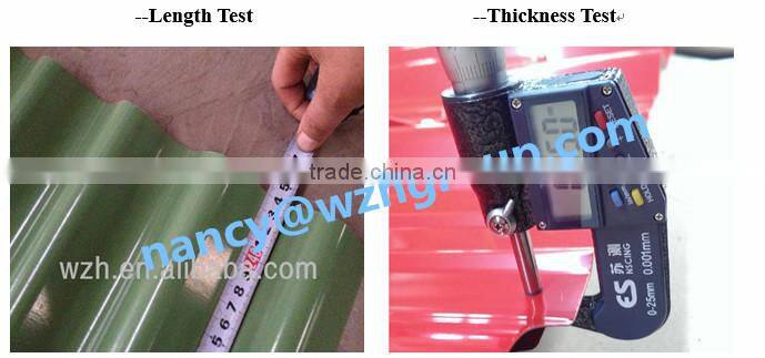 Roof Tile Ridge Cap for Steel Roofing Sheet