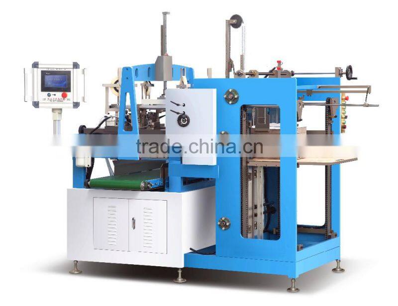 Wenzhou Factory Grey Board Paper Case Making Full Automatic Four Corners Pasting Machine with CE & ISO Certificate YL-40AT