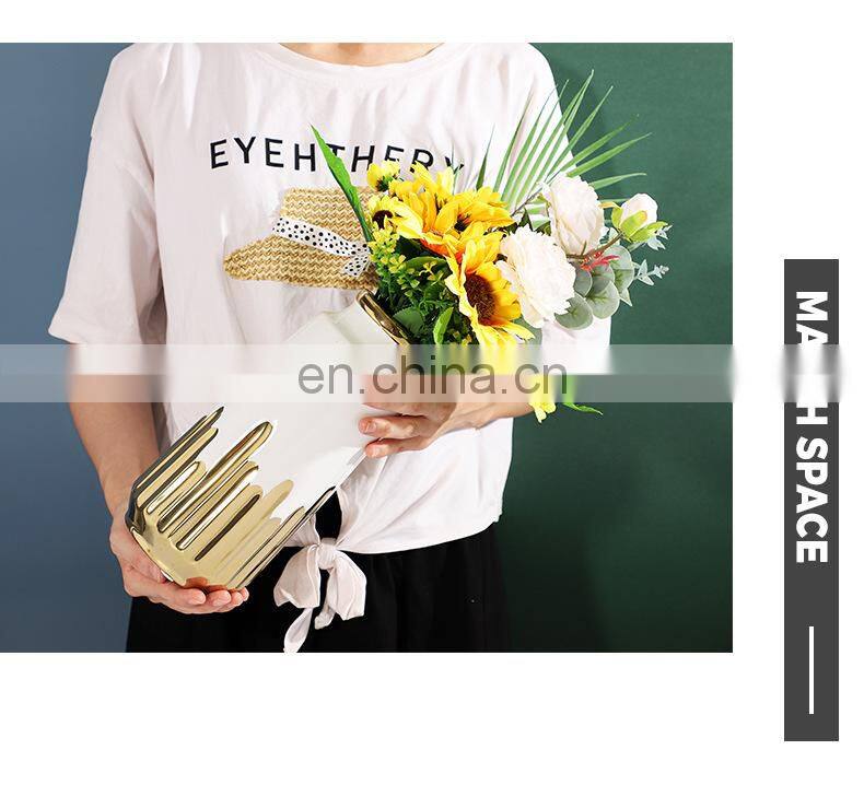 Home Accessories Vase Decoration Decor Modern Chinaceramicvase 2021 Luxury De Luxe Flower Vases For Weddings Centerpiece