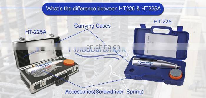 Taijia digital rebound concrete test hammer HT-225A concrete testing rebound hammer