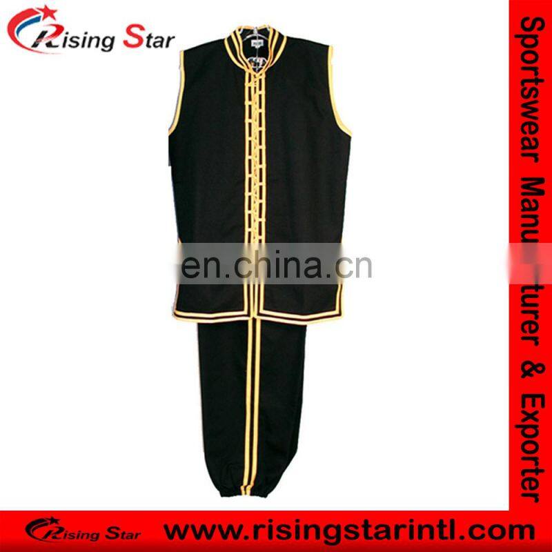 black Kung Fu uniform gis