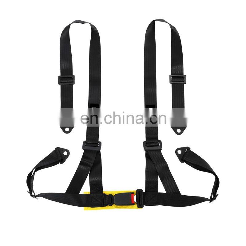 Safety Harness 4 Point Racing Car Seat Belts Quick Release