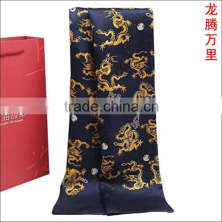 2015 New indian silk scarf men