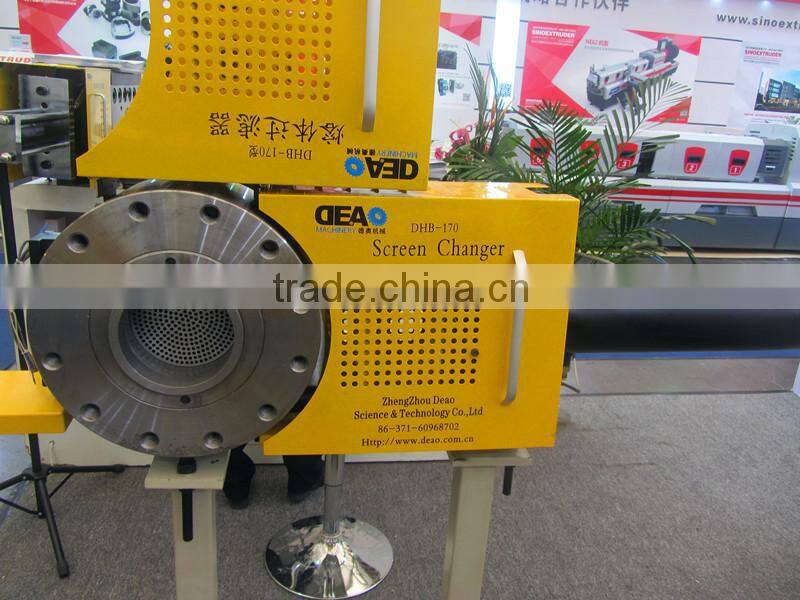 Screen Changer with Barrel Clamp and Accumulator