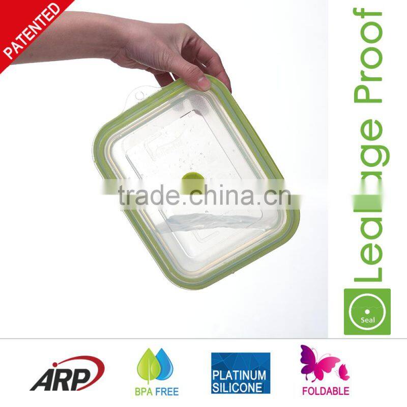 1500ml Folding Kitchen Silicone Lunch Box