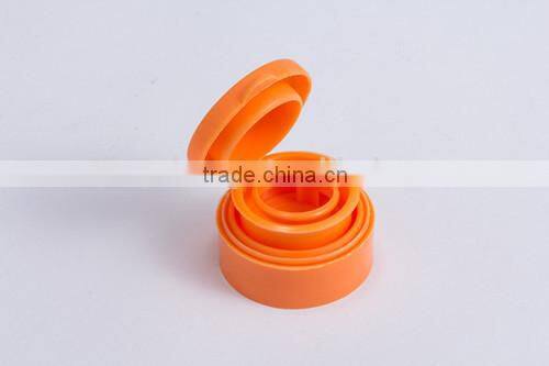 28mm flip top bottle cap/plastic flip top cap/plastic bottle cap push pull