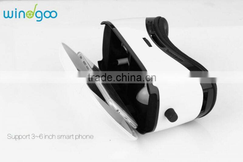 Wholesales 3D Generation 3D VR Max Box Glasses Virtual Reality Headset For Smart Mobile Phone 3.5-6.03D VR Max Box Glasses