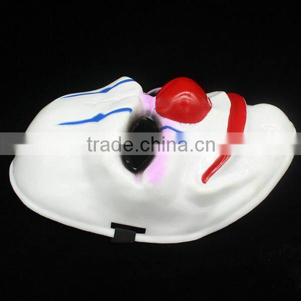 Factory Solid quality PVC adult party masks Game Payday2 Movie Game theme halloween cool masquerade mask