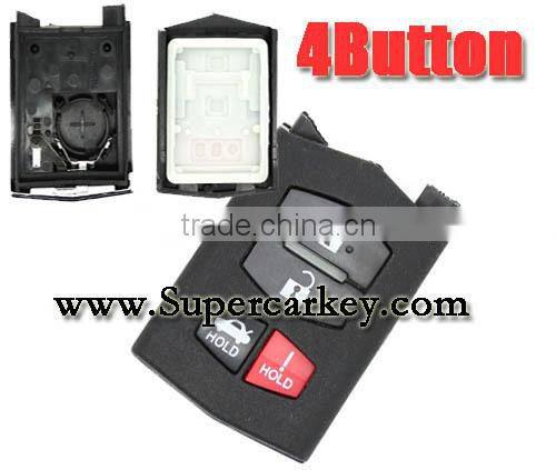 High quality 3+1 Button Remote control shell for Mazda