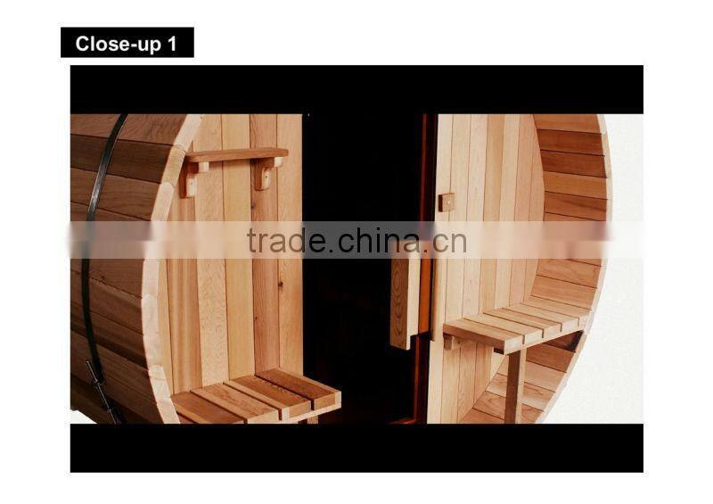 Great dry steam garden sauna
