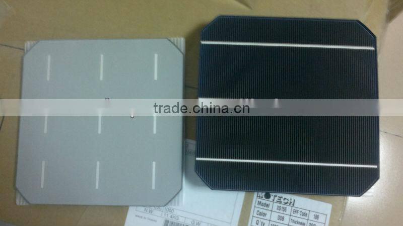 3BB single monocrystalline solar cell