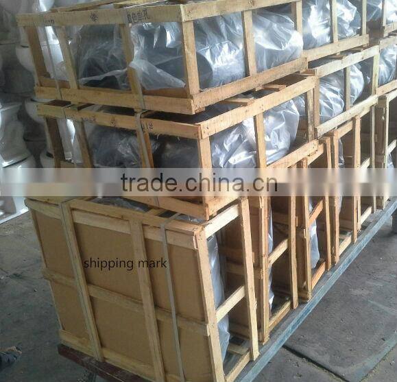 Hot sale furniture barber shop hair ceramic lie down salon wash basin