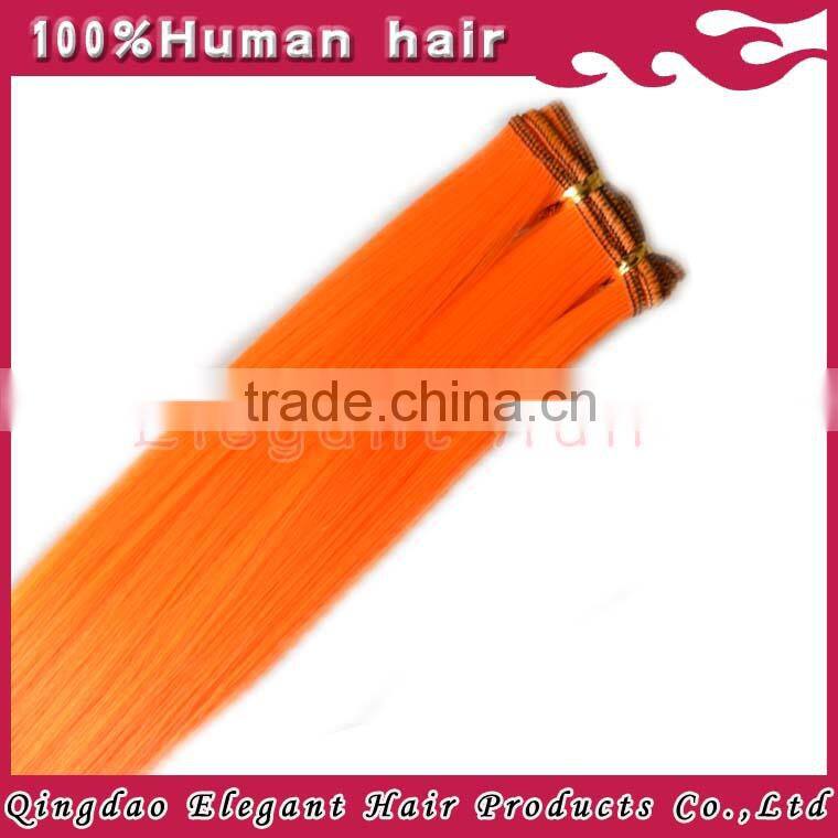 Qingdao hair factory wholesale Chinese synthetic hair weft