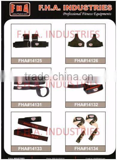 Weightlifting Power Gripper Neoprene Lifting Grip Gloves by FHA INDUSTRIES SIALKOT PAKISTAN