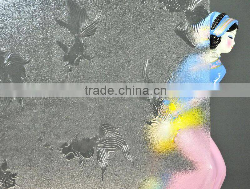 Free sample 3mm patterned glass