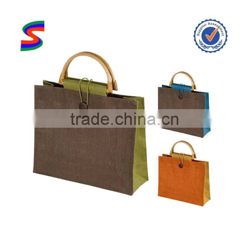 Jute Wine Tote Bag Jute Jewelry Pouch Jute Bag Wholesale
