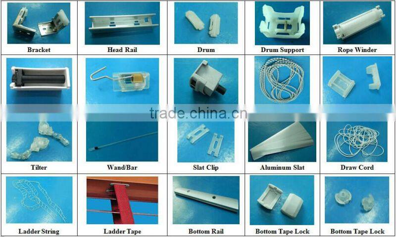 25mm,35mm,50mm Bamboo Venetian Blinds from Guangdong