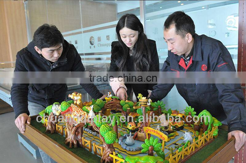 Jungle safari Amusement Rides,children train set