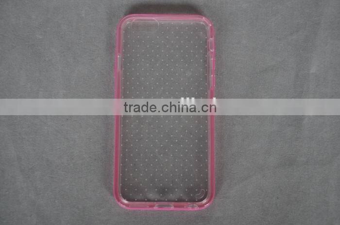 Factory price hight quality Fashion pattern case soft TPU+hard PC case for iphone 6 4.7 inch