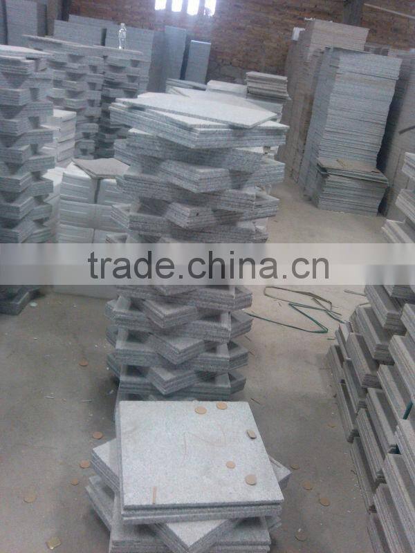 Granite G603 tile stairs