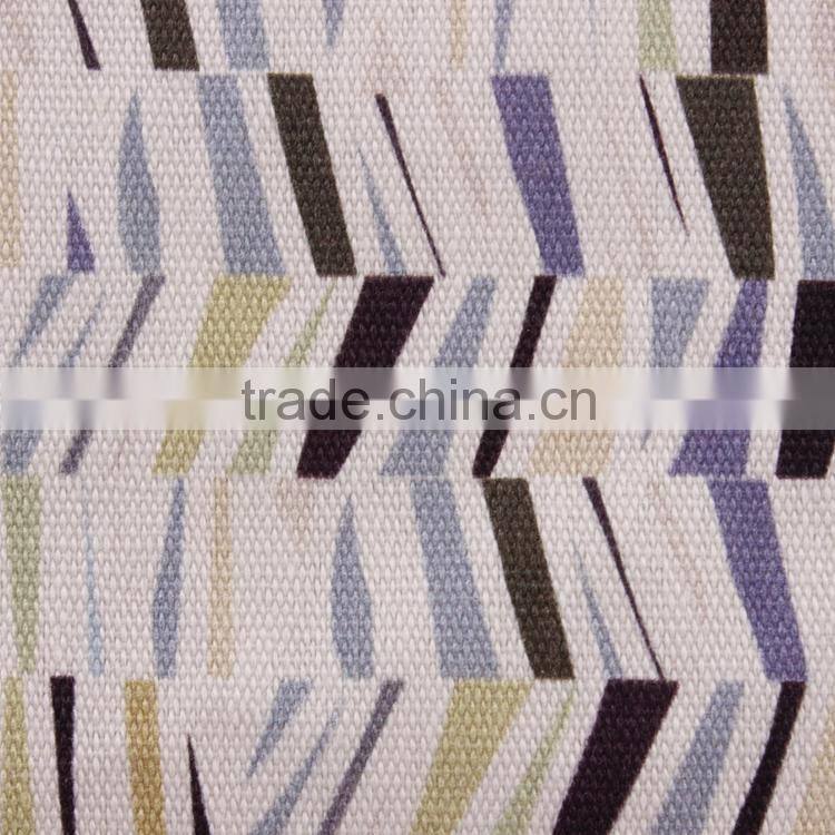 beautiful pattern printed on 100% cotton canvas woven fabric for lady shirt