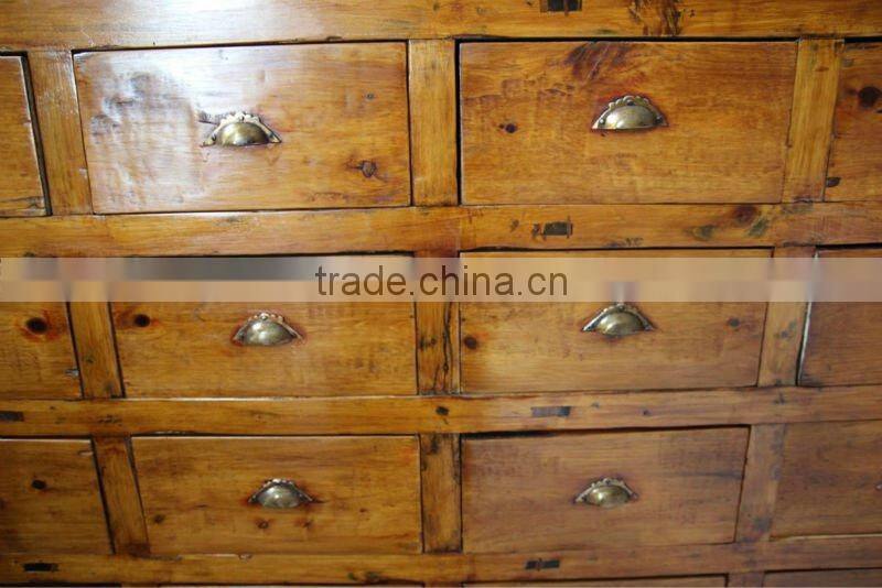 chinese antique furniture medicine cabinet/file cabinet
